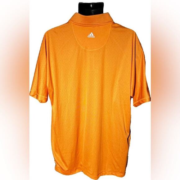 Adidas Orange Golf Polo Climacool Men’s Large NWT - Picture 3 of 7